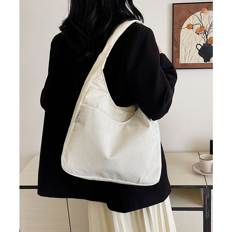 ワンショルダー バッグA4 コーデュロイ | SUNSHINE CLOSET | 詳細画像2 