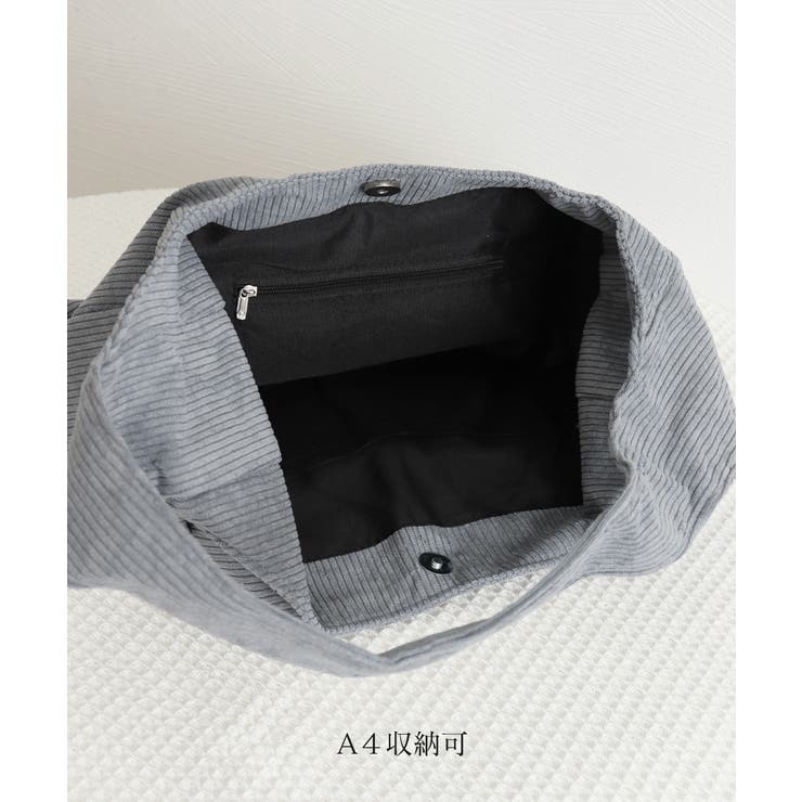 ワンショルダー バッグA4 コーデュロイ | SUNSHINE CLOSET | 詳細画像24 