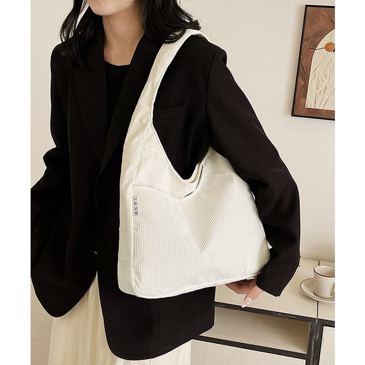 ワンショルダー バッグA4 コーデュロイ | SUNSHINE CLOSET | 詳細画像3 