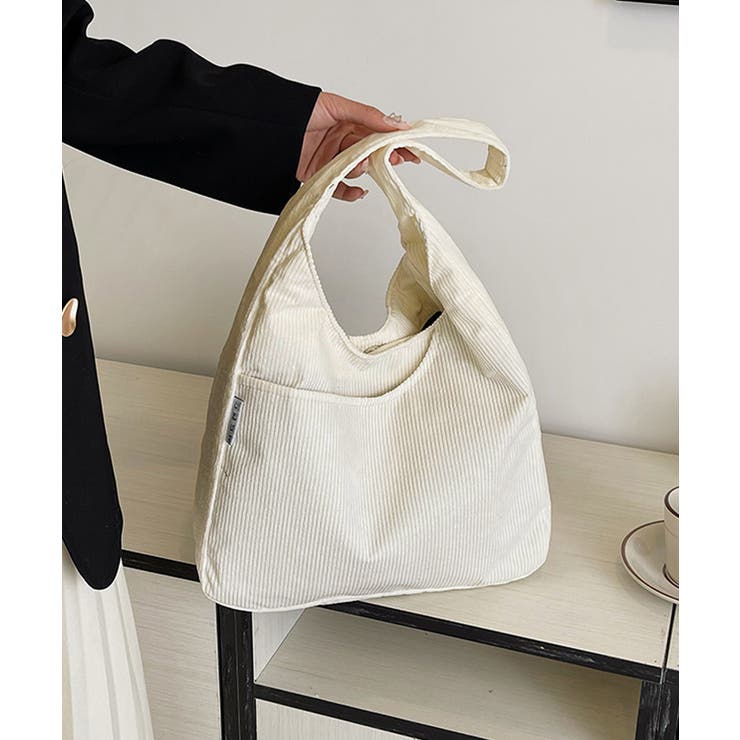 ワンショルダー バッグA4 コーデュロイ | SUNSHINE CLOSET | 詳細画像4 