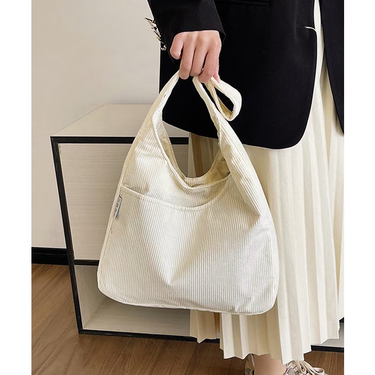 ワンショルダー バッグA4 コーデュロイ | SUNSHINE CLOSET | 詳細画像5 