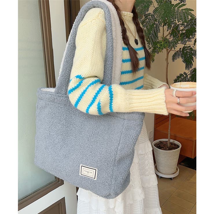 トートバッグ 両面 もこもこ 大容量 | SUNSHINE CLOSET | 詳細画像10 