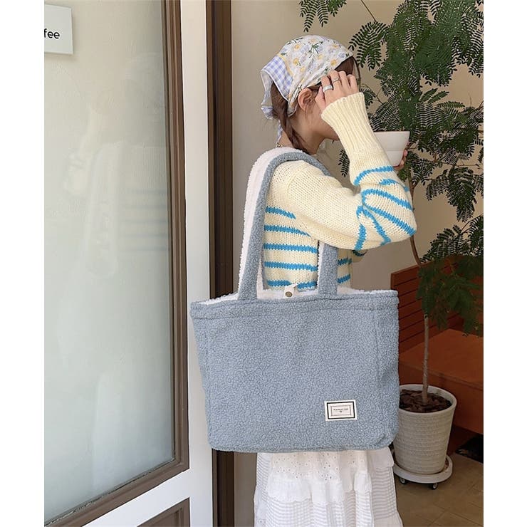 トートバッグ 両面 もこもこ 大容量 | SUNSHINE CLOSET | 詳細画像12 