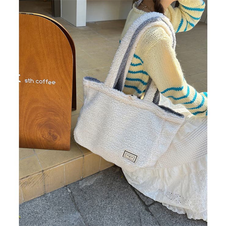 トートバッグ 両面 もこもこ 大容量 | SUNSHINE CLOSET | 詳細画像16 