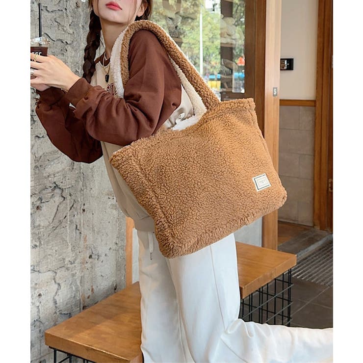 トートバッグ 両面 もこもこ 大容量 | SUNSHINE CLOSET | 詳細画像5 