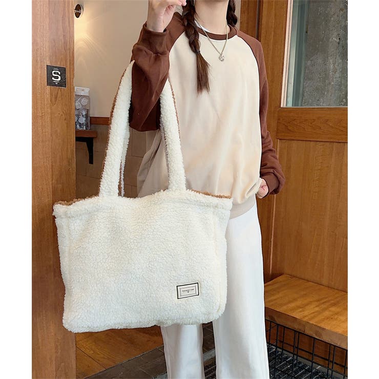 トートバッグ 両面 もこもこ 大容量 | SUNSHINE CLOSET | 詳細画像6 