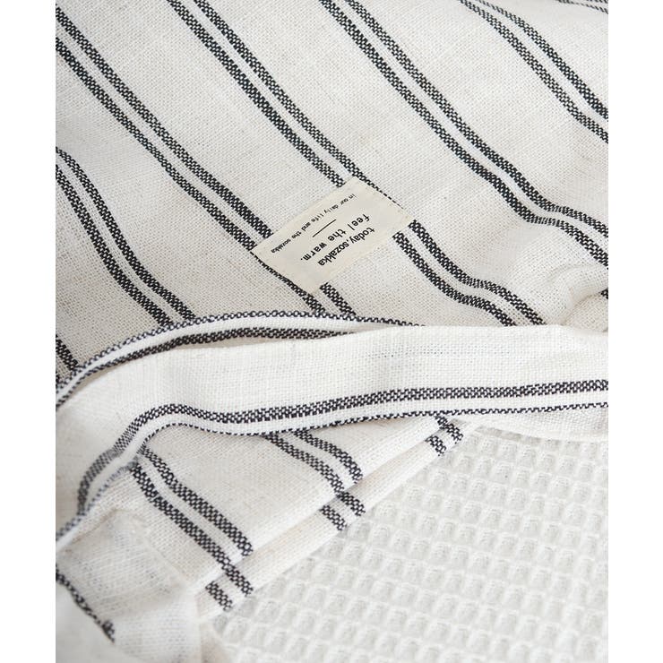 トートバッグ 綿麻 ストライプ柄 韓国風 | SUNSHINE CLOSET | 詳細画像21 