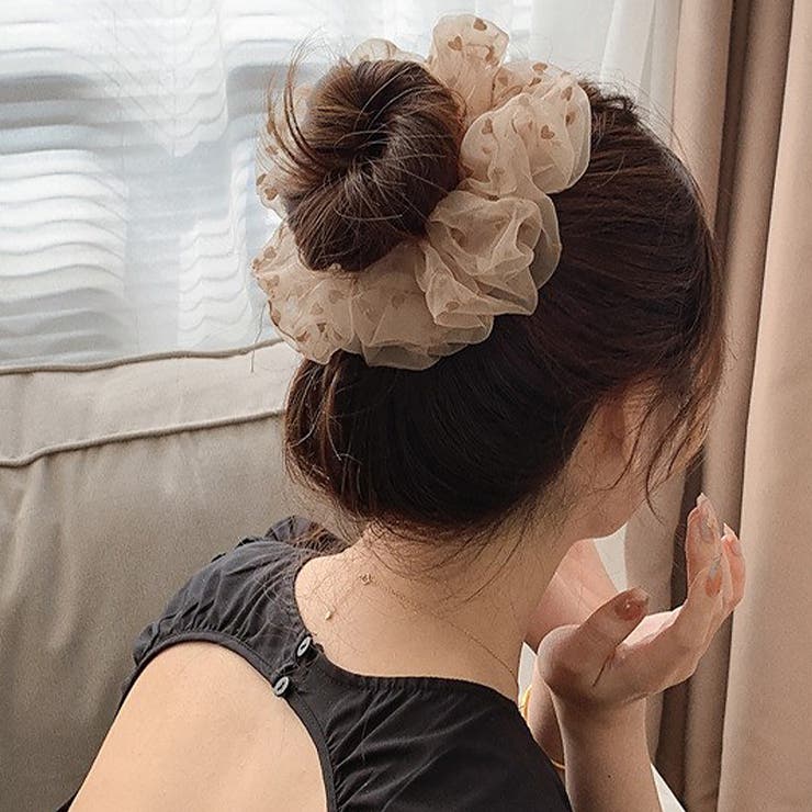 シュシュ オーガンジー ボリューム 3色 | SUNSHINE CLOSET | 詳細画像8 