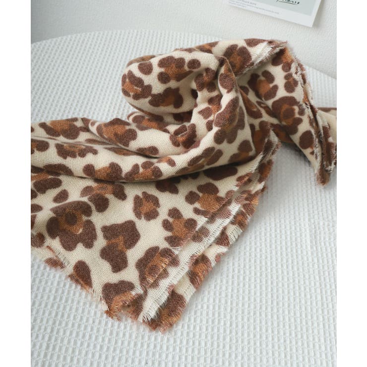 ストール レオパード柄 マフラー 春秋冬 | SUNSHINE CLOSET | 詳細画像14 