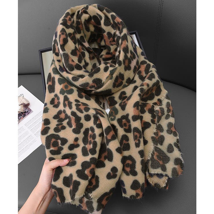 ストール レオパード柄 マフラー 春秋冬 | SUNSHINE CLOSET | 詳細画像7 