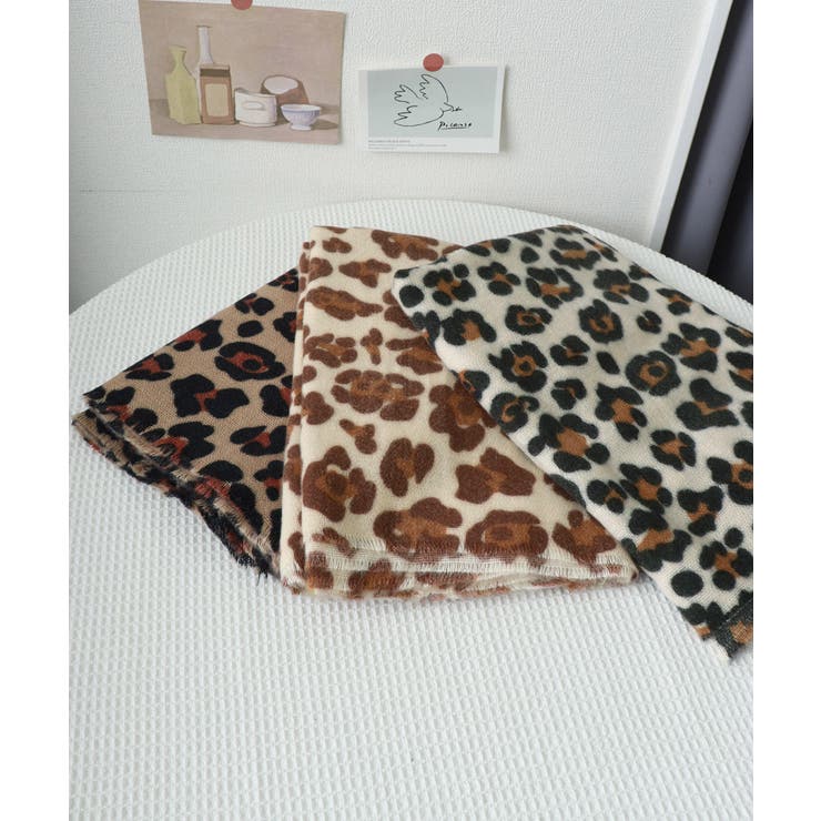 ストール レオパード柄 マフラー 春秋冬 | SUNSHINE CLOSET | 詳細画像8 