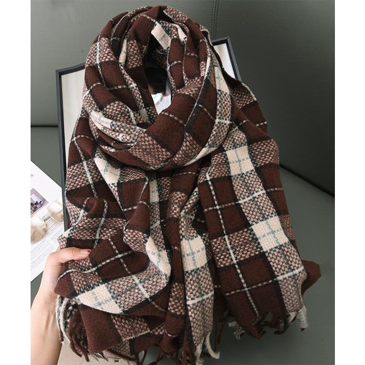 大判マフラー チェック柄 秋冬レディース | SUNSHINE CLOSET | 詳細画像10 