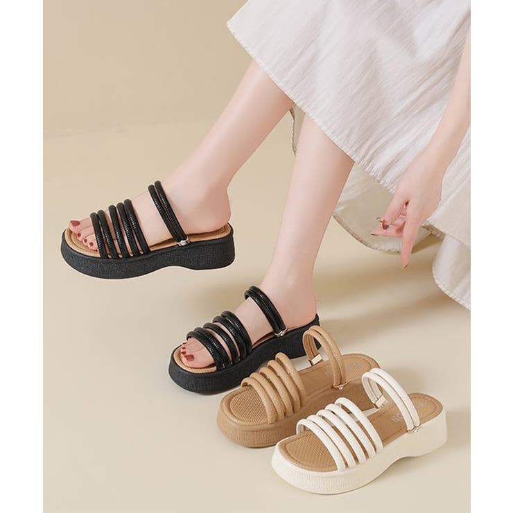 厚底サンダル ボリュームサンダル コンフォート | SUNSHINE CLOSET | 詳細画像15 