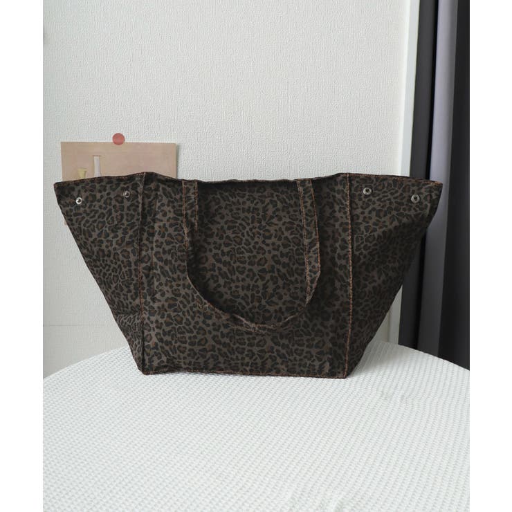 トートバッグ レオパード柄 大きめ A4 | SUNSHINE CLOSET | 詳細画像19 