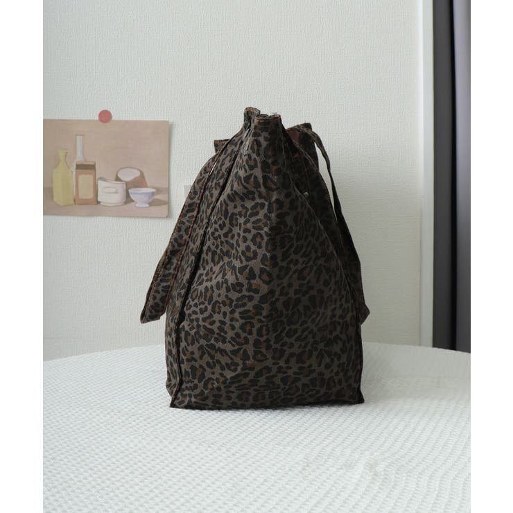 トートバッグ レオパード柄 大きめ A4 | SUNSHINE CLOSET | 詳細画像20 