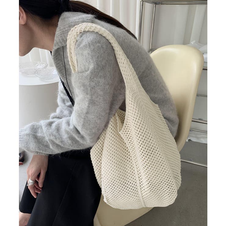 ニットバッグ トートバッグ レディース | SUNSHINE CLOSET | 詳細画像1 