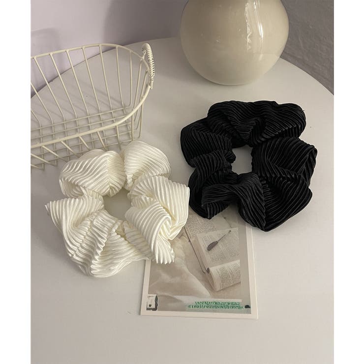 プリーツシュシュ ヘアゴム ボリューム | SUNSHINE CLOSET | 詳細画像10 