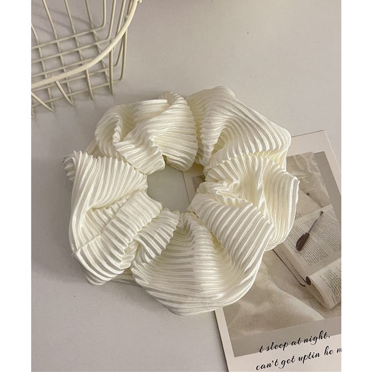 プリーツシュシュ ヘアゴム ボリューム | SUNSHINE CLOSET | 詳細画像8 