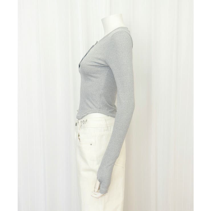 長袖Tシャツ レディース ボタン 無地 | SUNSHINE CLOSET | 詳細画像21 