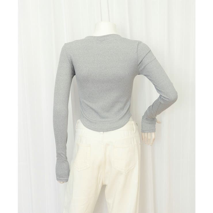 長袖Tシャツ レディース ボタン 無地 | SUNSHINE CLOSET | 詳細画像22 