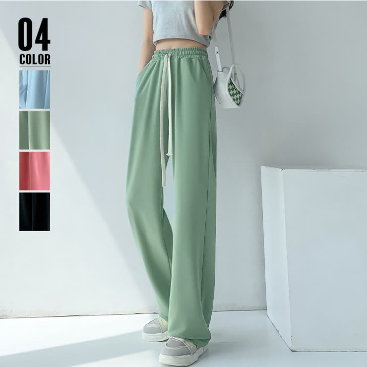 セミワイドパンツ ハイウエスト 全4色 | SUNSHINE CLOSET | 詳細画像1 