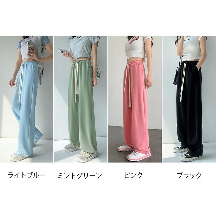 セミワイドパンツ ハイウエスト 全4色 | SUNSHINE CLOSET | 詳細画像2 
