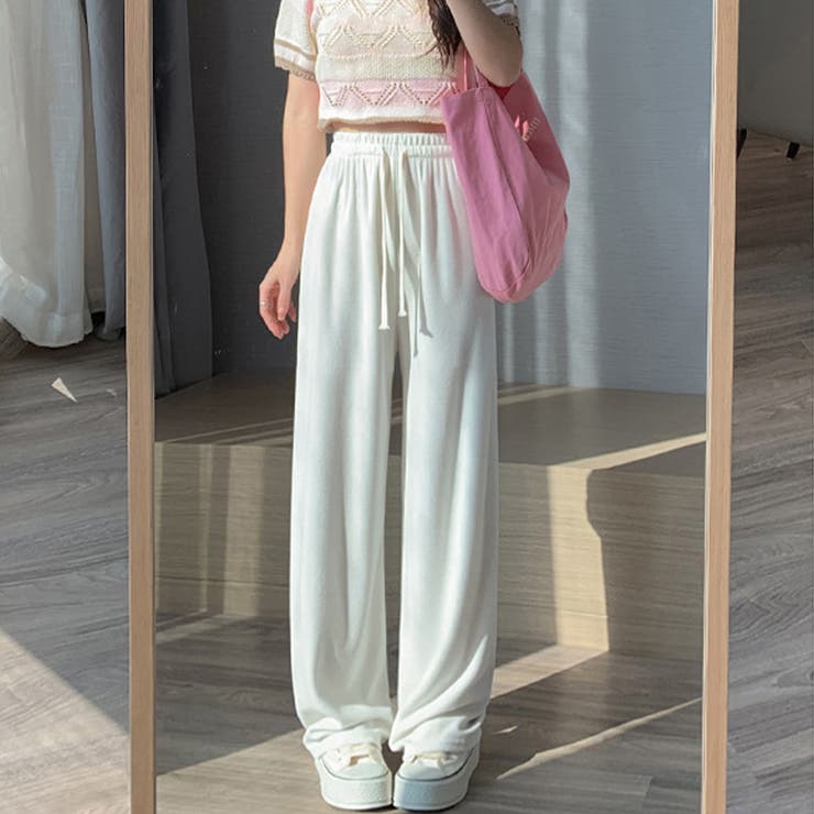 セミワイドパンツ 秋冬ルームウェア 韓国 | SUNSHINE CLOSET | 詳細画像6 