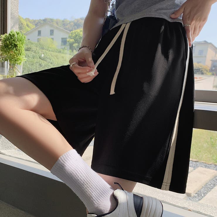 ショートパンツ スウェットパンツ 韓国夏 | SUNSHINE CLOSET | 詳細画像1 