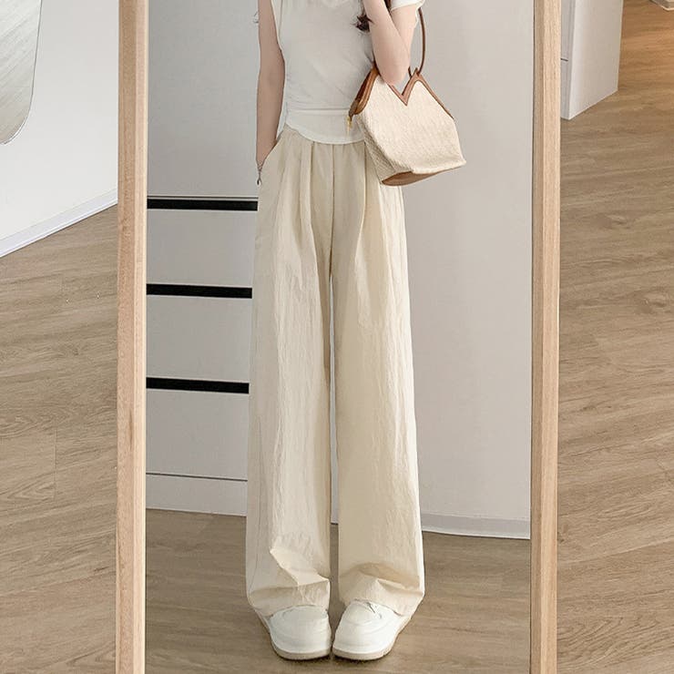 リラックスパンツ レディース 薄手6色 | SUNSHINE CLOSET | 詳細画像7 