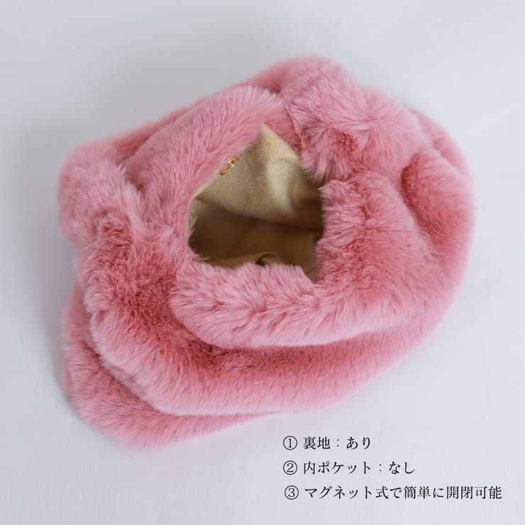 ファートートバッグ ハンドバッグ 韓国 | SUNSHINE CLOSET | 詳細画像3 