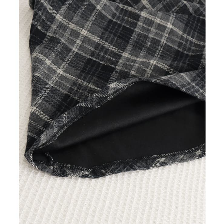 フレアスカート チェック柄 美脚 春秋冬 | SUNSHINE CLOSET | 詳細画像17 