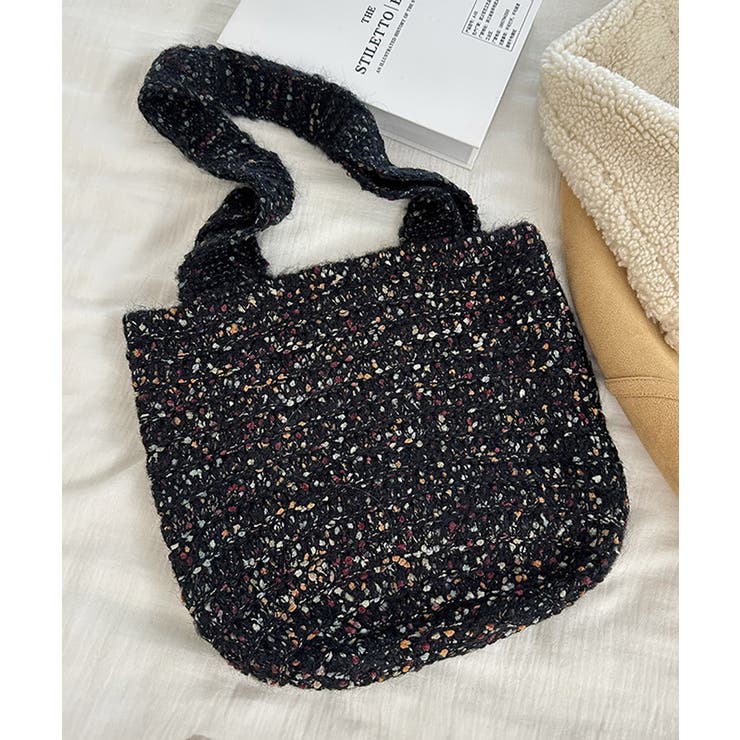 ニットバッグ ハンドバッグ 韓国風 | SUNSHINE CLOSET | 詳細画像1 