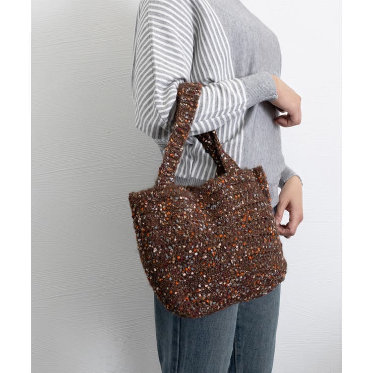 ニットバッグ ハンドバッグ 韓国風 | SUNSHINE CLOSET | 詳細画像16 