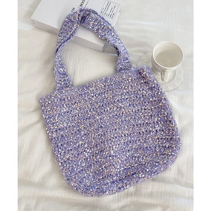 ニットバッグ ハンドバッグ 韓国風 | SUNSHINE CLOSET | 詳細画像17 