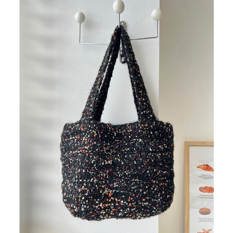 ニットバッグ ハンドバッグ 韓国風 | SUNSHINE CLOSET | 詳細画像2 