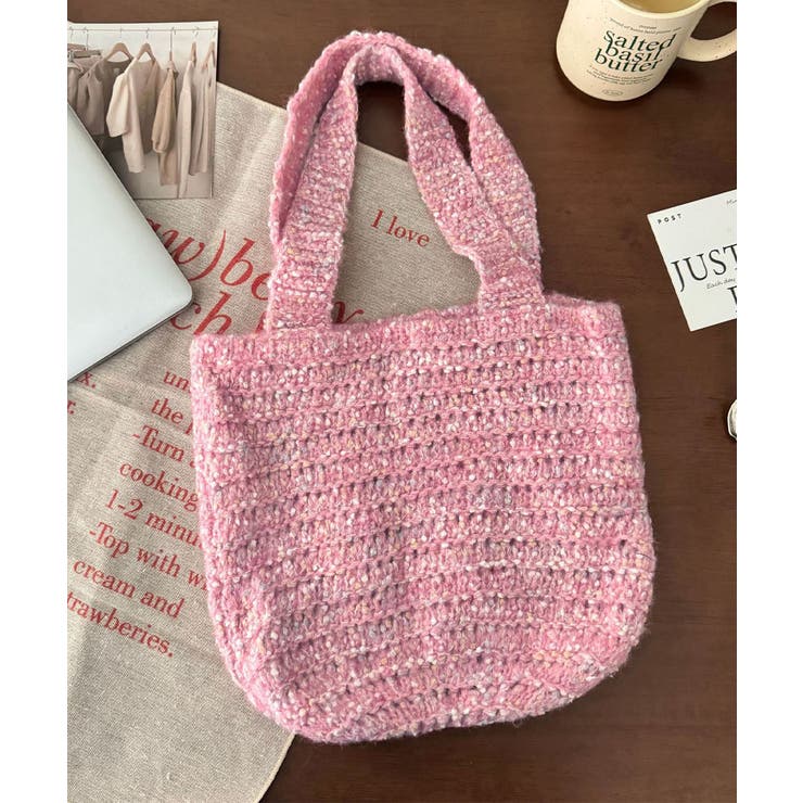 ニットバッグ ハンドバッグ 韓国風 | SUNSHINE CLOSET | 詳細画像20 