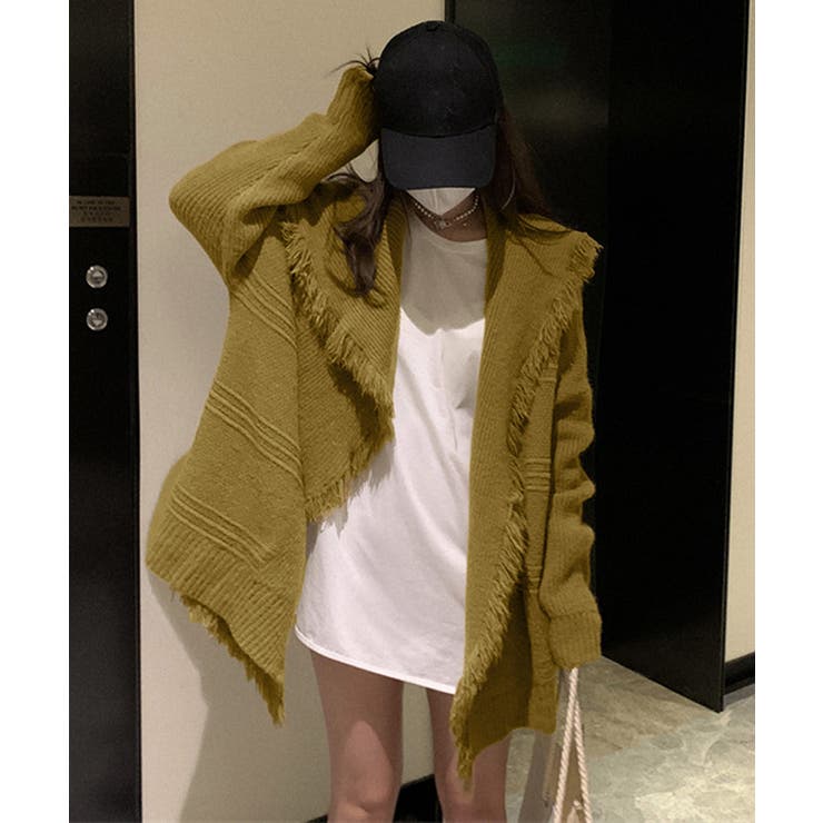 トッパーカーディガン ニット 長袖 秋冬 | SUNSHINE CLOSET | 詳細画像2 