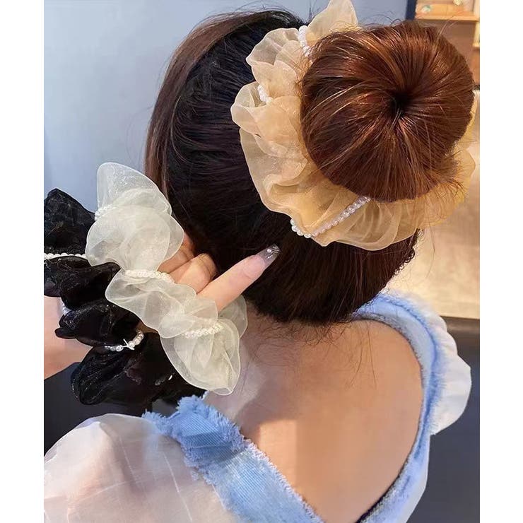 レディースヘアゴム ヘアアクセサリー ポニーテール | SUNSHINE CLOSET | 詳細画像5 