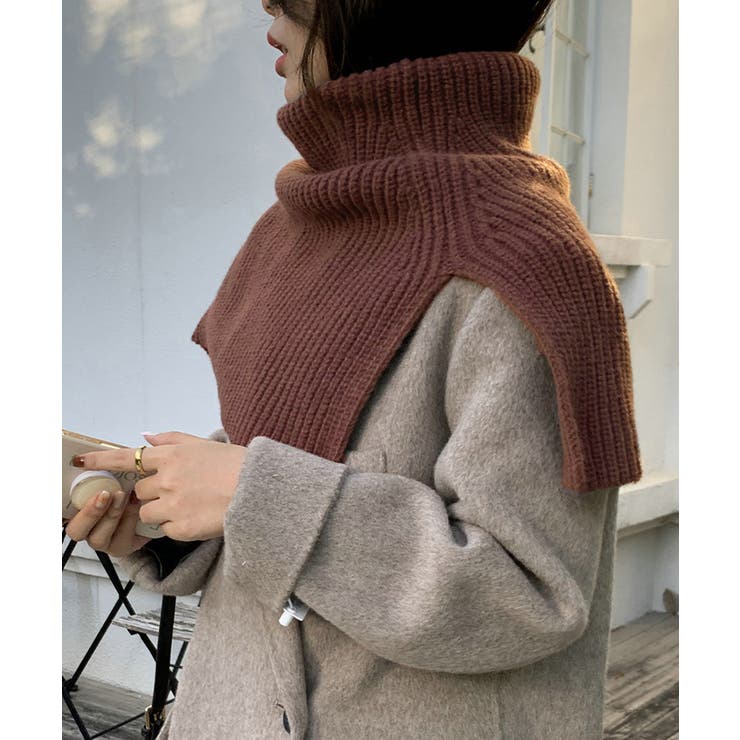 タートルネック ニットウォーマー 韓国風 | SUNSHINE CLOSET | 詳細画像11 