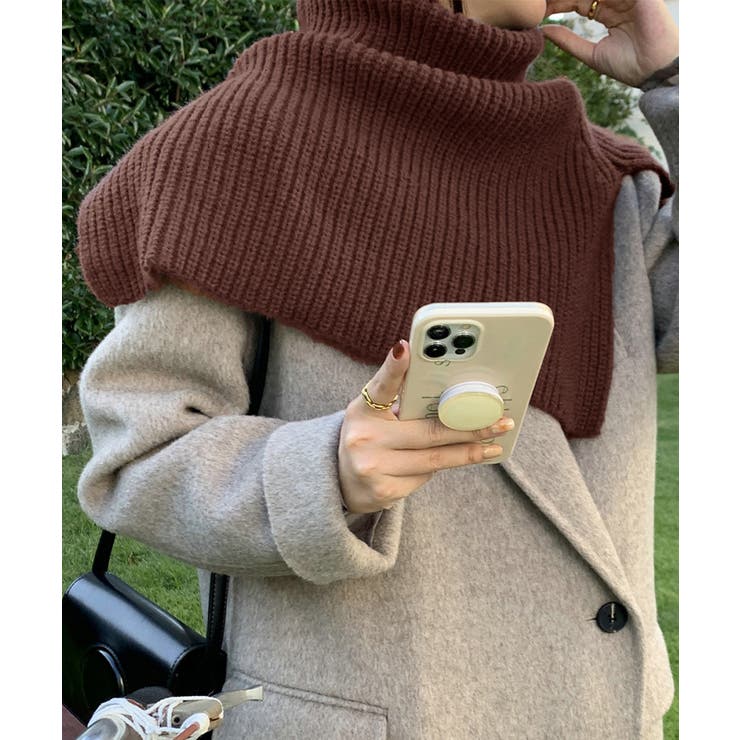 タートルネック ニットウォーマー 韓国風 | SUNSHINE CLOSET | 詳細画像12 