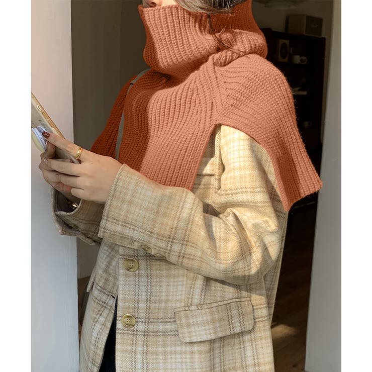 タートルネック ニットウォーマー 韓国風 | SUNSHINE CLOSET | 詳細画像13 