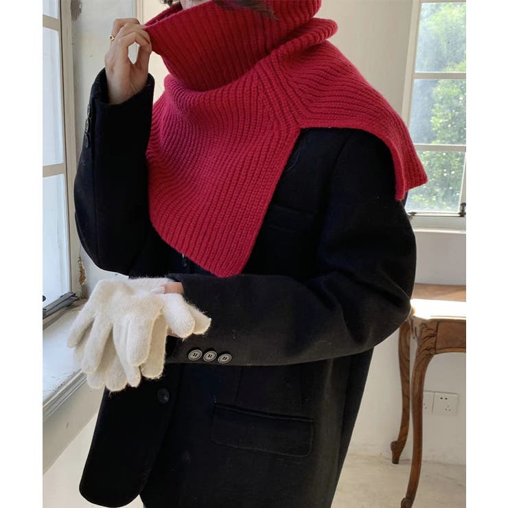 タートルネック ニットウォーマー 韓国風 | SUNSHINE CLOSET | 詳細画像17 