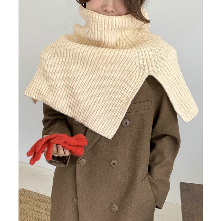 タートルネック ニットウォーマー 韓国風 | SUNSHINE CLOSET | 詳細画像6 