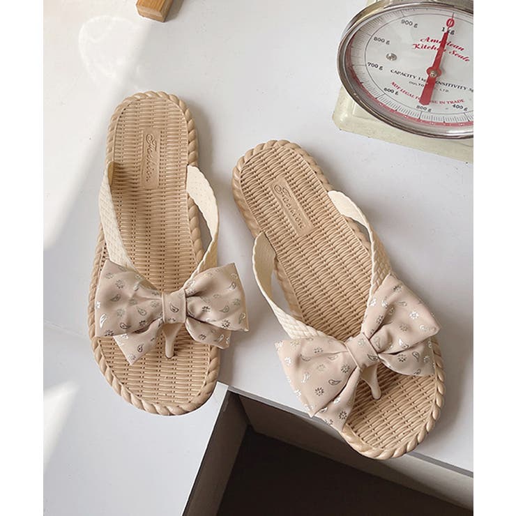 フラットサンダル トングサンダル ぺたんこ | SUNSHINE CLOSET | 詳細画像12 