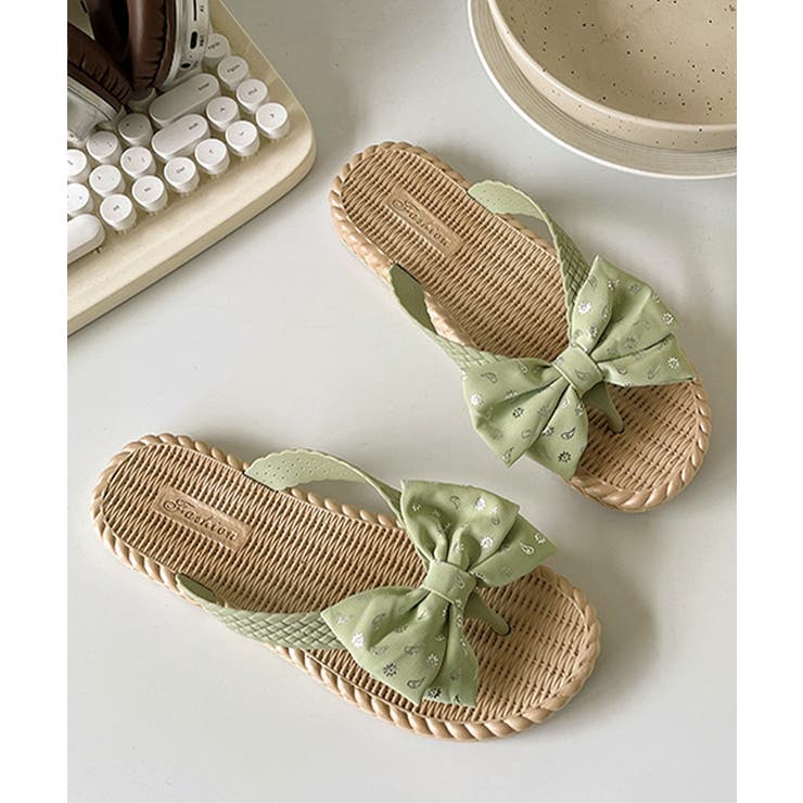 フラットサンダル トングサンダル ぺたんこ | SUNSHINE CLOSET | 詳細画像14 