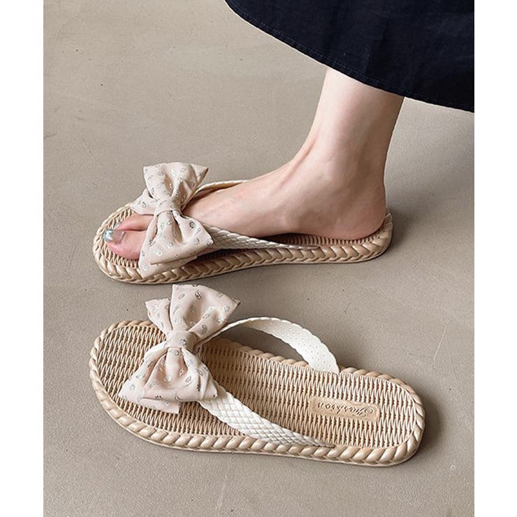 フラットサンダル トングサンダル ぺたんこ | SUNSHINE CLOSET | 詳細画像6 