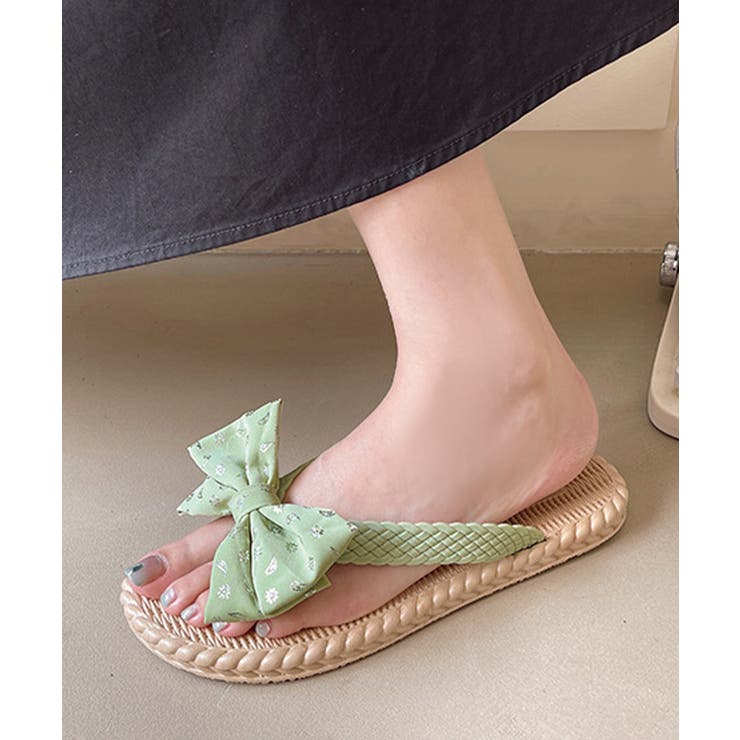 フラットサンダル トングサンダル ぺたんこ | SUNSHINE CLOSET | 詳細画像8 