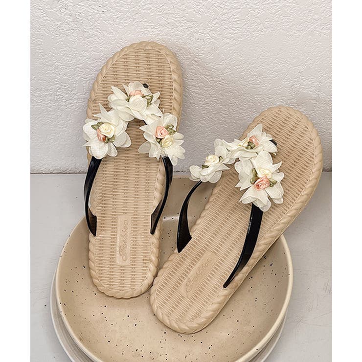 レディース サマーサンダル 花モチーフ | SUNSHINE CLOSET | 詳細画像15 
