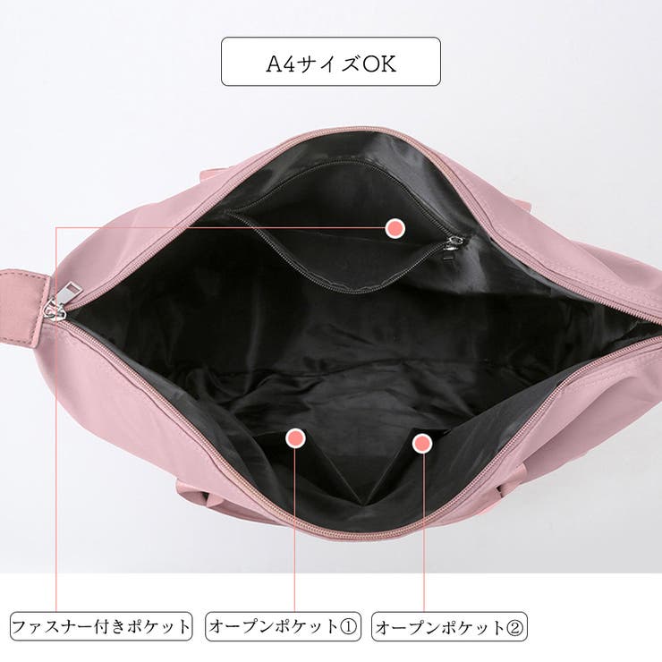 ボストンバッグ 大容量 男女兼用 軽量鞄[品番：AGCW0004949