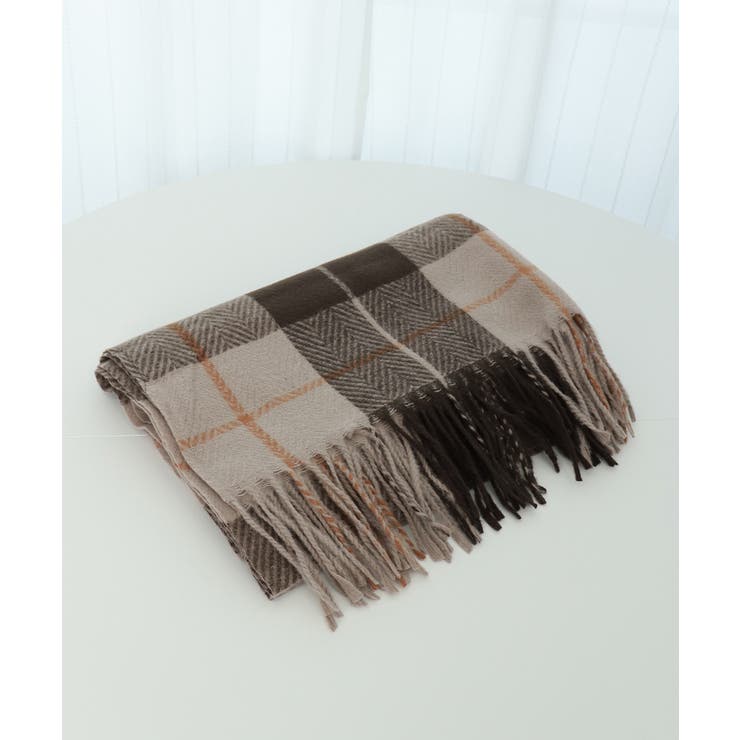 ストール 大判 マフラー チェック柄 | SUNSHINE CLOSET | 詳細画像17 